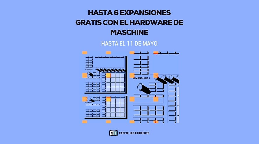 Último día de Expansiones gratis con Maschine