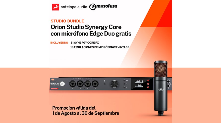 ¡Llévate hasta 299€ en vales con Antelope Audio!