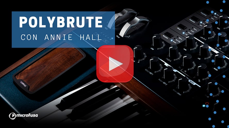 Revive la presentación del PolyBrute con Annie Hall