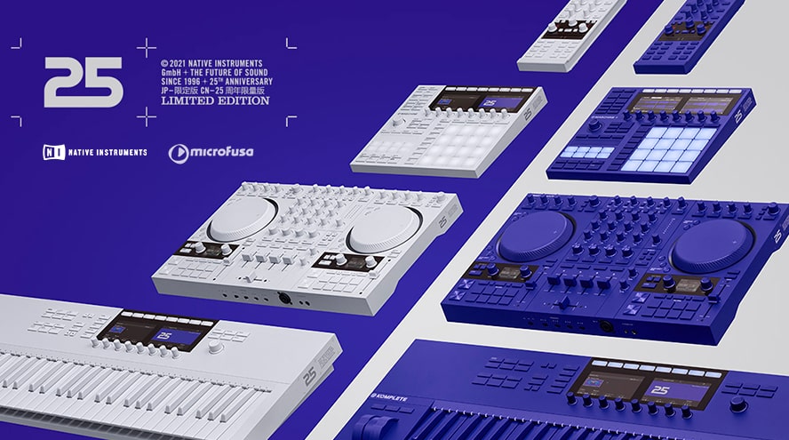 Native Instruments celebra 25 años con estas ediciones limitadas