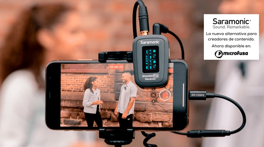 ¿Creador de contenido? Descubre SARAMONIC en microFusa