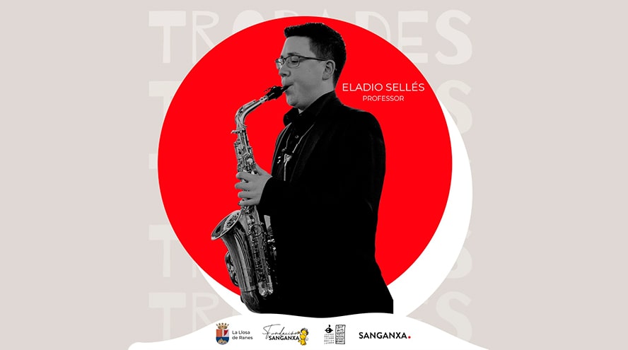 Trobada de saxos con Eladio Sellés organizada por Sanganxa