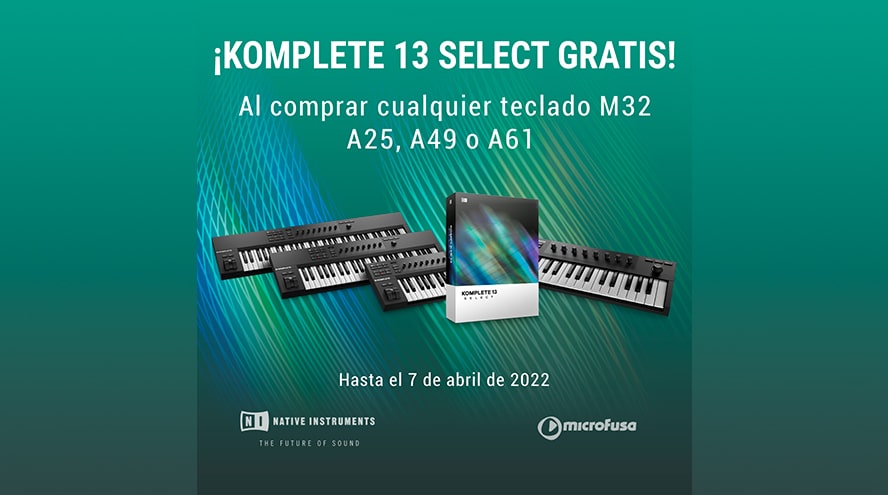 Sorteo Día del DJ y Komplete 13 Select Gratis en microFusa