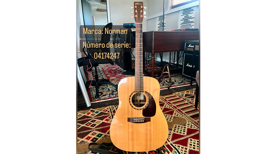 Roban la guitarra de Dani Martín