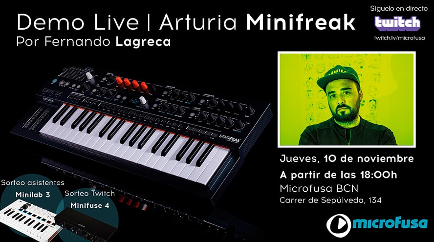 DEMO/LIVE: MiniFreak de ARTURIA