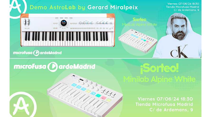 Gran evento Arturia en ArdeMadrid
