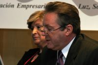 El Sr. Gerard Garnier hablando sobre los nuevos canales de distribución en Europa